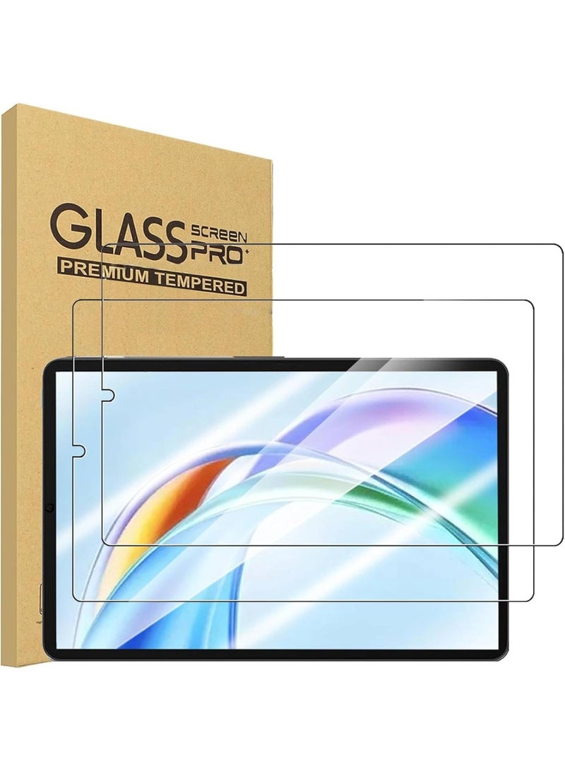 حماية شاشة مزدوجة متوافقة مع Honor Pad X7 بحجم 8.7 بوصة 2025، زجاج مقسى مضاد للخدش 9H متوافق مع Face ID و Apple Pencil، صديق للحافظة لـ Honor Pad X7 بحجم 8.7 بوصة 2025 - Image 1